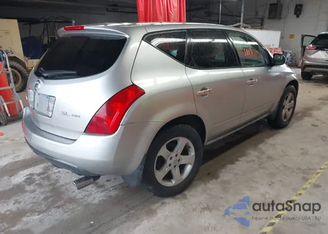 2004 Nissan Murano Sl из США, поврежденный, VIN JN8AZ08W24W333746